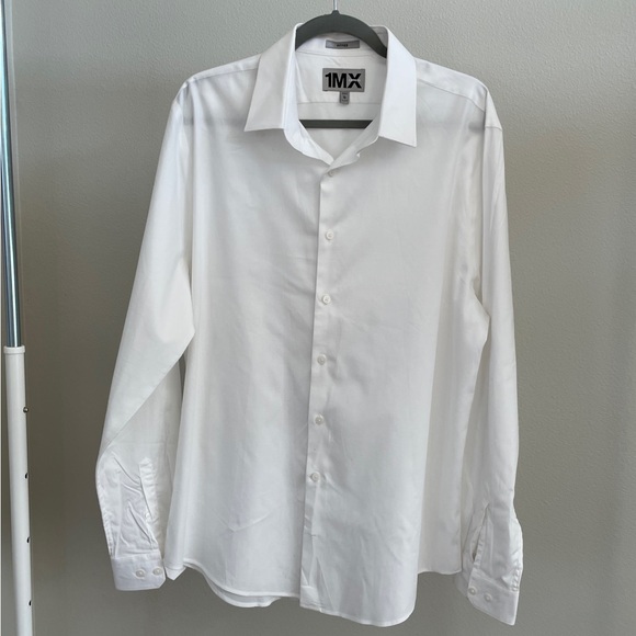 Men’s fitted Express dress shirt - 1MX size XL - Picture 1 of 3